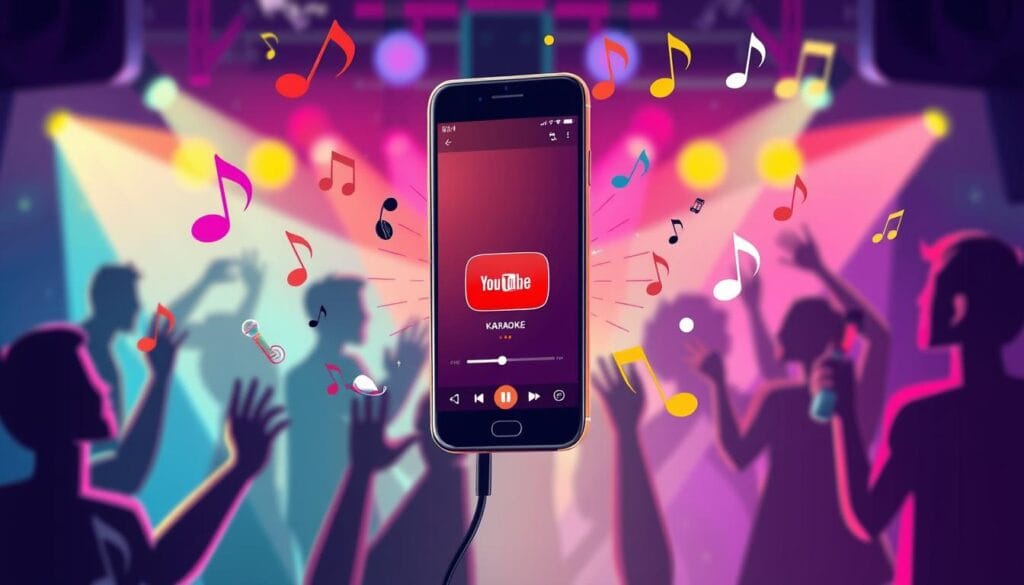 application de karaoké YouTube
